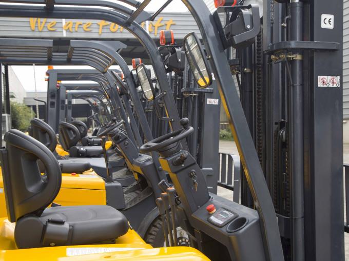 XDEM XCF1612K 16 Ton Ağır Hizmet Tipi Dizel Forklift Liman için Karşı Ağırlıklı Forklift 4