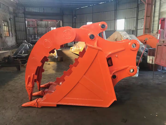 Sıcak Satış Kazı Makinesi Hidrolik Başparmak Kovası Kazı Makinesi Clamp Kovası 3 Tondan 40 Tona Kadar Satılık Kazı Makinesi