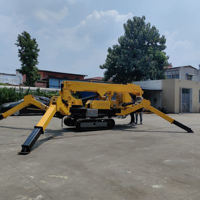 XDEM 10T 12T Mini Örümcek vinci Sürünen vinci Hidrolik vinç