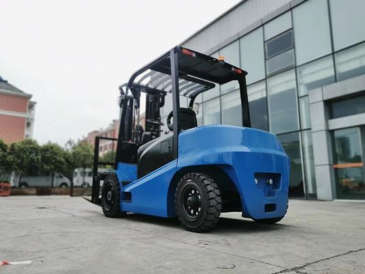5 ton 6 ton Lityum pil ile çalışan elektrikli karşı denge forklift
