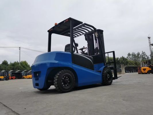 5 ton 6 ton Lityum pil ile çalışan elektrikli karşı denge forklift