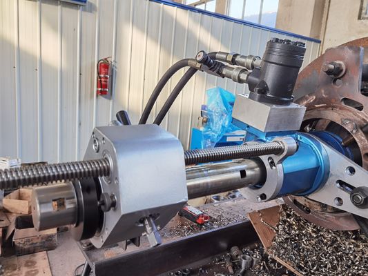 Ce 3kw Uzaktan Kontrollü Hidrolik Hat Boru Makinesi 65-600mm