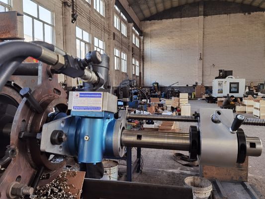 Ce 3kw Uzaktan Kontrollü Hidrolik Hat Boru Makinesi 65-600mm