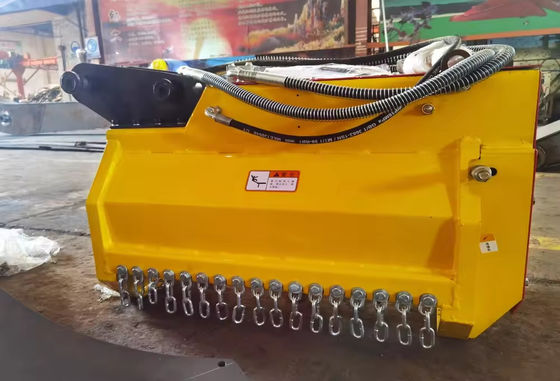 24'' Mini Kazı makinesi Flayel Mower Attachment Standard Blade For 1.5-2 Ton Excavators