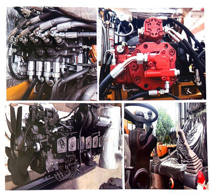 İyi Kalite Fabrika 18 tonluk tekerlekli kazıcı SZL180 SHANZHONG Hidrolik kazıcı