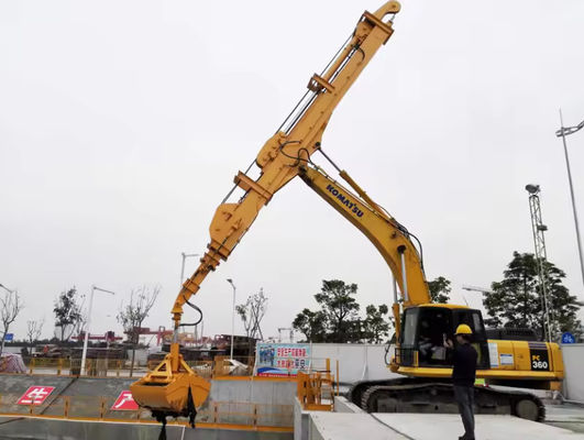 Çin Tedarikçi Ekskavator Genişleme Kol Kazıcısı Teleskopik Boom &amp; Arm 20-22 Ton İnşaat Ekskavatörü