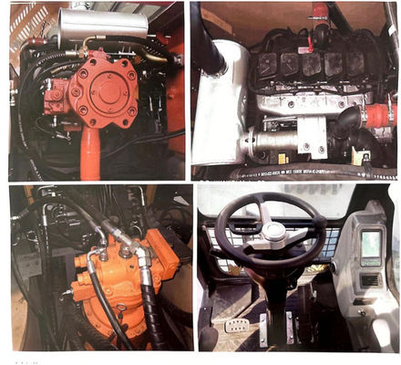 SHANZHONG 21 tonluk tekerlekli kazıcı SZL215 Hidrolik kazıcı