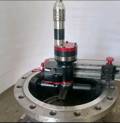 XDEM Taşınabilir Flange Facer ID OD Mount Flange Facing Shipyard Mining Repair