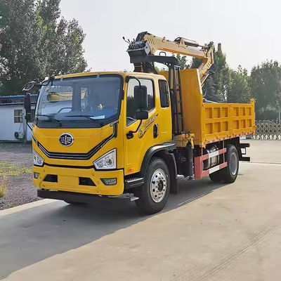 XDEM Hidrolik Dört Tekerlekli Sürükleyici Çekim ve Taşıma Ahşap Kamyon Çöp Makinesi Tarım Kullanımı için kova ile