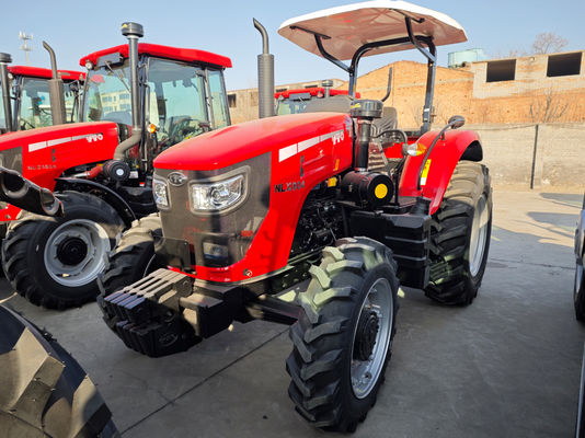 YTO traktörü NLX804 80HP traktör 4WD 80HP tekerlekli traktör