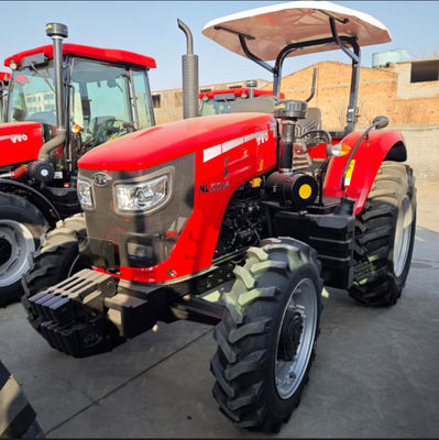 YTO traktörü NLX804 80HP traktör 4WD 80HP tekerlekli traktör