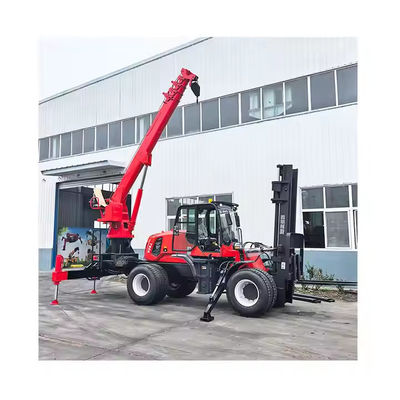 XDEM Ağır yük kaldırma için tüm arazi koşullarında yüksek yük kapasitesi olan off-road çatal kaldırma vinci