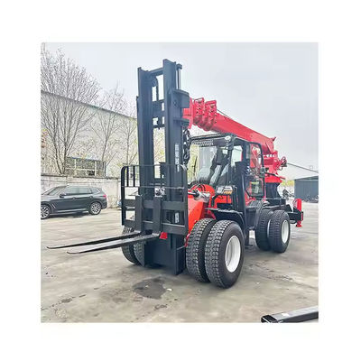 XDEM Ağır yük kaldırma için tüm arazi koşullarında yüksek yük kapasitesi olan off-road çatal kaldırma vinci