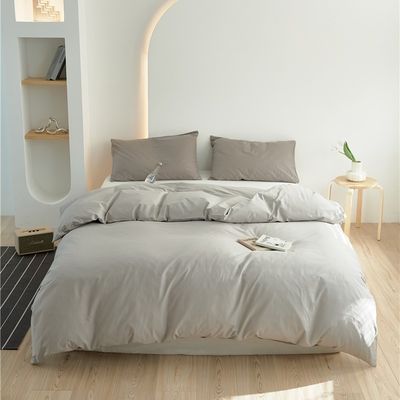 Beige 100% Saf Uzun Pamuk Yatak Çamaşırı Yatak Çamaşırı Yatak Çamaşırı Yatak Çamaşırı