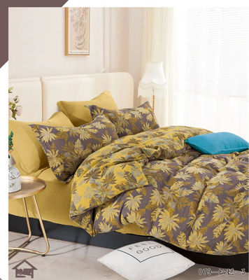 % 100 Yıkanmış Pamuk Renkli Doppel Jacquard Yatak Çantası Set