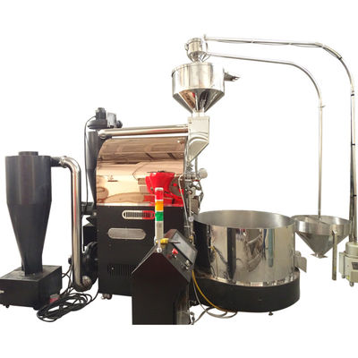Kahve kızartıcıları Gazla çalışan Kahve kızartıcı makinesi 15kg Orijinal Kahve kızartıcı üreticisi