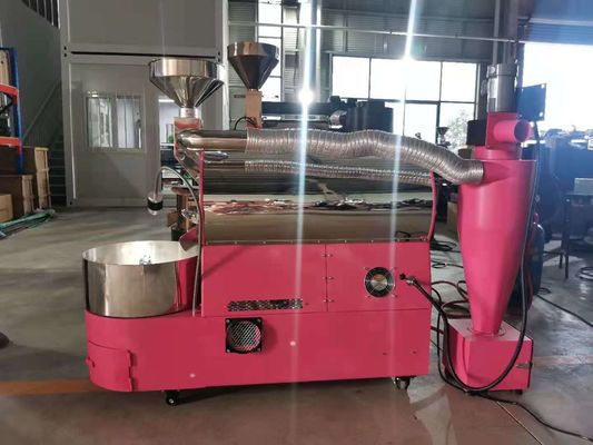 220V 3kg 6kg Kahve Kızartma Makinesi Çift Duvarlı Paslanmaz Çelik Davul Ücretsiz Ekle Hava Ölçüsü / Bluetooth Bağlantı Sanatçı Kayıt Eğri