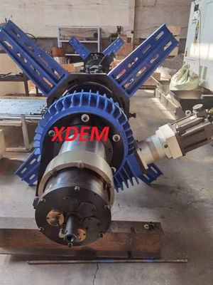 XDEM XDY-110 Taşınabilir Elektrikli Hidrolik Hat Boru Makinesi Tamiri Ağır Ekipman Rüzgar Enerjisi Donanma CNC Taşınabilir Döviz Düzeni