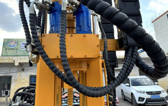 XDEM WL200D 50Hp traktör montajlı 220m kuyu sondaj makinesi çok yönlülüklü hidrolik su matkapı