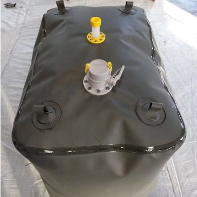 Taşınabilir Katlanabilir TPU Benzin Yağı Bladder Yastık Katlanabilir Yakıt Depolama Tankı