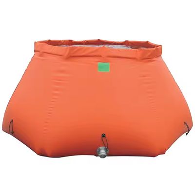 XDEM Özel Dışarıda Taşınabilir Birlik Şekli Su Tankı Katlanabilir PVC Esnek Su Depolama Kapı Bladder