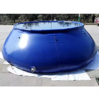XDEM Özel Dışarıda Taşınabilir Birlik Şekli Su Tankı Katlanabilir PVC Esnek Su Depolama Kapı Bladder