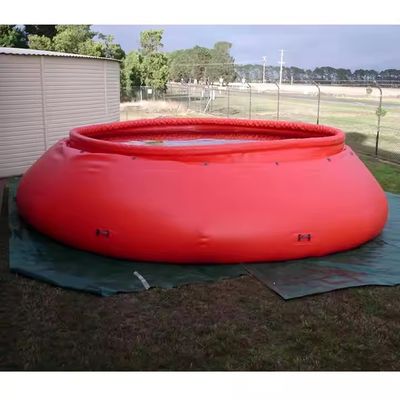 XDEM Özel Dışarıda Taşınabilir Birlik Şekli Su Tankı Katlanabilir PVC Esnek Su Depolama Kapı Bladder