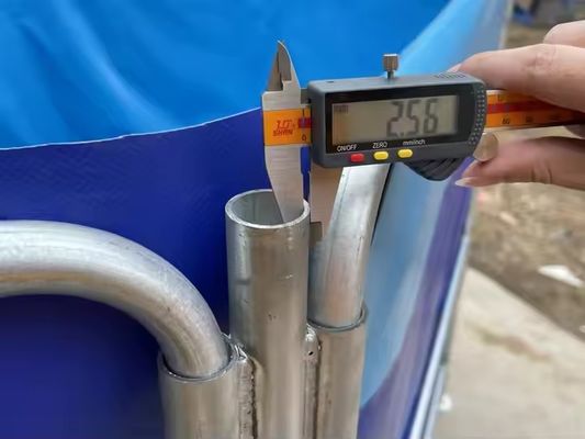 XDEM Tarım Katlanabilir PVC Kare Tanklar Tarpaulin Kültür Kare Balık Havuzu Balık Çiftliği Kullanımı için Dikdörtgen Şekil