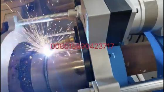 CE taşınabilir dergi şaft sonu makine 100-300mm 200-400mm taşınabilir makine