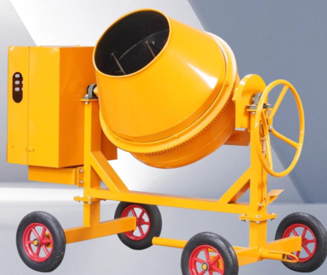 350L Dizel Taşınabilir Beton Mikser Makinesi 14M³/S