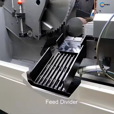 XDEM WL-75X Bilgisayarlı Yüksek Hızlı Metal Dairesel Testere Makinesi Cnc Yuvarlak Boru Kesme Makinesi Tam Otomatik Beslemeli