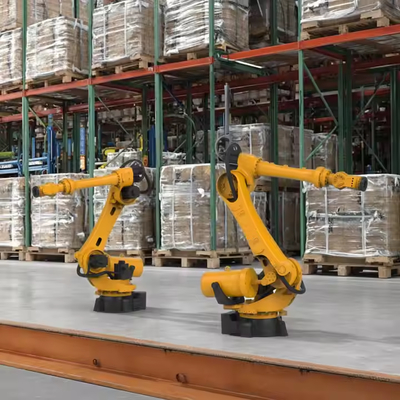 10kg Faydalı Yük 1700mm Reach 6 Aixs Endüstriyel Robot Kol Paslanmaz Çelik Mig kaynak Otomatik 6 Eksenli Robot kaynak Manipülatörü
