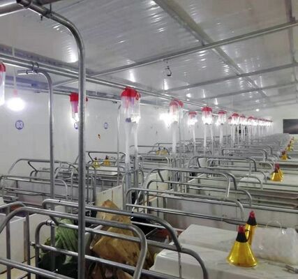 Korrozyona dayanıklı toz kaplamalı, güvenli çiftlik aletleri için yuvarlak kenarlı hayvancılık ekipmanları