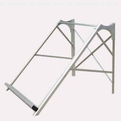 Galvanizli Yer Montajlı Güneş Paneli Bracket & Anti-Hırsızlık Güvenli Kilit, 300W-20kW PV Modüllerine Uygun Dışarı Fotovoltaik Montaj Ekipmanı