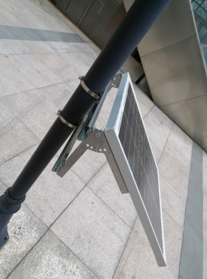 Galvanizli Yer Montajlı Güneş Paneli Bracket & Anti-Hırsızlık Güvenli Kilit, 300W-20kW PV Modüllerine Uygun Dışarı Fotovoltaik Montaj Ekipmanı