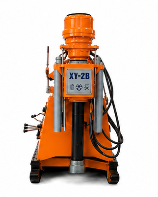 XDEM Chongtan XY-2B Spindle Tipi Çekirdek Kuyruklama Rig 530m Jeolojik Keşif Kuyruklama Makinesi Max 300mm Kuyruklu Su Kuyu Dökme Mikro Yığın Kuyruklama Rig Dizel & Elektrik Çift Güçlü