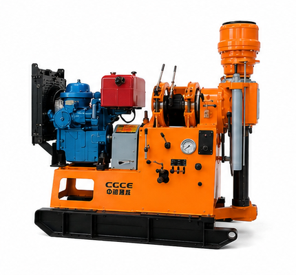 XDEM Chongtan XY-2B Spindle Tipi Çekirdek Kuyruklama Rig 530m Jeolojik Keşif Kuyruklama Makinesi Max 300mm Kuyruklu Su Kuyu Dökme Mikro Yığın Kuyruklama Rig Dizel & Elektrik Çift Güçlü