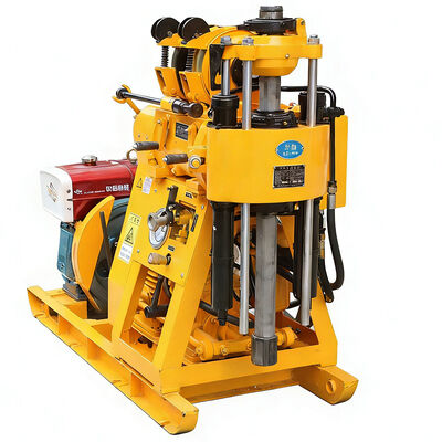 XY-1 Yüksek Hızlı Jeolojik çekirdek sondajı 100m Derinlik Döner Spindle Toprak Örnekleme Su Kuyu Dökme Patlama Delik Sondajı Ekipmanı