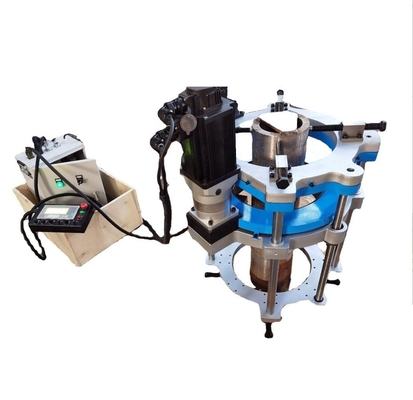 Rulman 100-300mm 200-400mm için CE Taşınabilir Dergi Mili Ucu Torna