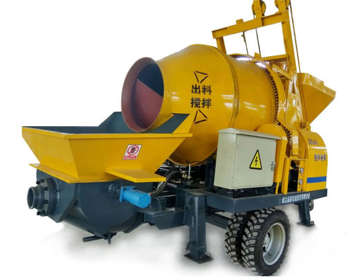 XDEM Dizel Beton Karıştırıcı Pompası JBS40R Mini 5600 Kg 82 Kw