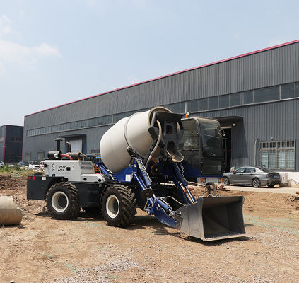 XDEM 3.5m3 Beton Kamyon Karıştırıcı Kendini Yükleyen 85kw 7830x2680x4170mm 7800 Kg