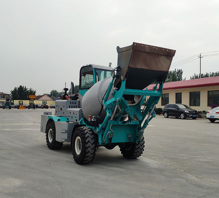 Kendini yükleyen Beton Kamyonu Moto Karıştırıcı XDEM 2.4m3 6000 Kg