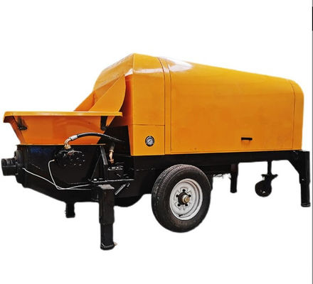 30kw XDEM Beton Teslim Pompası 10-30mm 25 M3 sürükleme pompası