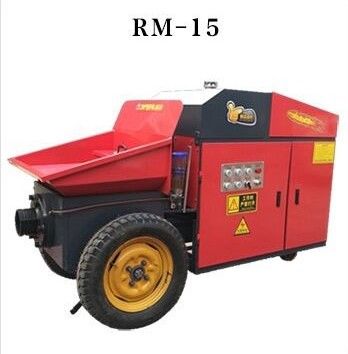 XDEM Beton Teslim Pompası 15Mpa 15KW 15 M3 sürükleme pompası