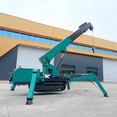 İnşaat İşleri için Çok yönlü Mobil Kiremit 10T 12T Mini Örümcek Kiremit