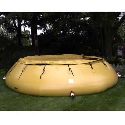 XDEM Özel Dışarıda Taşınabilir Birlik Şekli Su Tankı Katlanabilir PVC Esnek Su Depolama Kapı Bladder