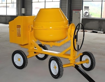 350L Dizel Taşınabilir Beton Mikser Makinesi 14M³/S