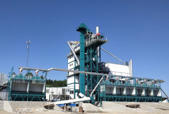 3000kg / Toplu 240t / H Asfalt Karıştırma Tesisi Yol İnşaat Makinaları