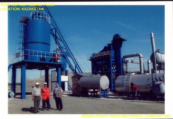 XDEM RD60 60TPH Sabit Asfalt Karıştırma Tesisi Bitüm Tesisi
