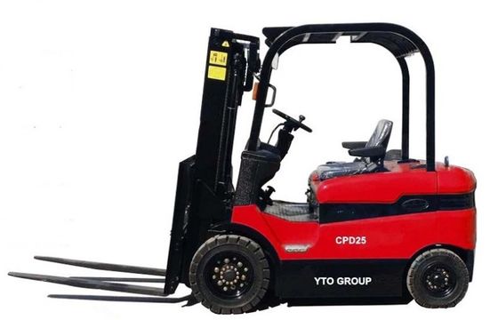 5m Kaldırma Yüksekliği ile YTO 2.5ton Lojistik Makineleri Akülü Forklift